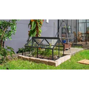 Vitavia Mini Broeikas Gaia Aluminium/kristalheldere Gehard Veiligheidsglas 119,3x83,1x71,9cm