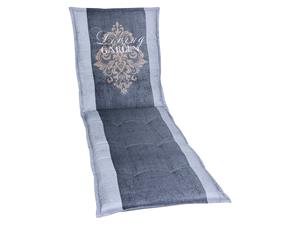 Go-de textil Tuinkussen (Kussen voor ligbed, Grijs)