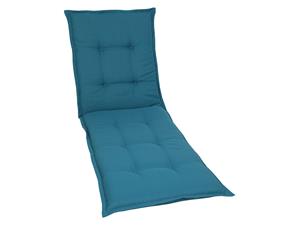 Go-de textil Tuinkussen (Stoelkussen voor een ligbed, Petrol)