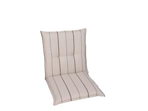 Go-de textil Tuinkussen (Stoelkussens voor stoelen met een lage rugleuning, Beige)