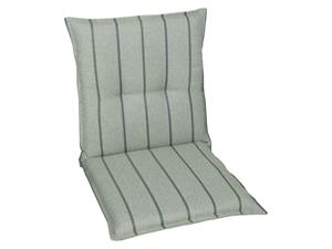 Go-de textil Tuinkussen (Stoelkussens voor stoelen met een lage rugleuning, Taupe)