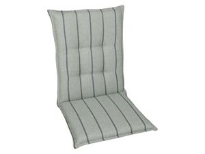 Go-de textil Tuinkussen (Stoelkussens voor stoelen met een normale rugleuning, Taupe)