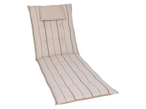 Go-de textil Tuinkussen (Stoelkussen voor een ligbed, Beige)
