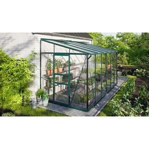 Vitavia Muurkas Ida Maat 7800 Gepoedercoat Aluminium Smaragd Esg 3mm + Hkp 6mm Panelen