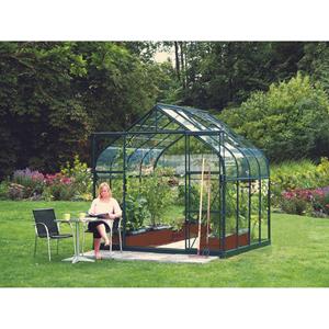 Vitavia Serre Diana Maat 6700 Aluminium Gepoedercoat Smaragd Gehard Veiligheidsglas (vt)