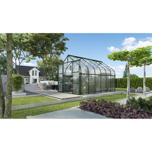 Vitavia Serre Diana Maat 9900 Smaragd Gepoedercoat Aluminium 4mm Polycarbonaat Beglazing