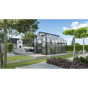 Vitavia Broeikas Maat 9900 Zwart Aluminium Polycarbonaat 4mm