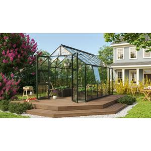 Vitavia Broeikas Olymp Maat 9900 Gepoedercoat Aluminium Smaragd Gehard Veiligheidsglas (esg) 3mm