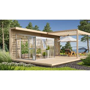 Vitavia Broeikas Athena Maat 7000 Geanodiseerd Aluminium Gehard Veiligheidsglas (esg) + Polycarbonaat (pc) 10mm