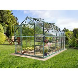 Vitavia Serre Maat 11500 Smaragd Gepoedercoat Aluminium Gehard Veiligheidsglas (vt)