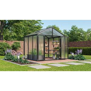 Vitavia Broeikas Zeus Comfort Maat 6200 Geanodiseerd Aluminium Polycarbonaat Beglazing 16mm