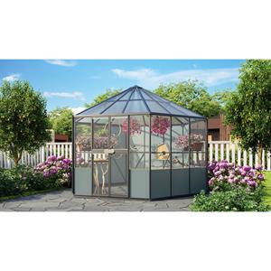 Vitavia Set Voor De Circus 9000 Vogelvolière Van Aluminium Met Poedercoating In De Kleur Zwart.
