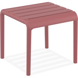 Alterego SIDONY Lage tafel - Rood