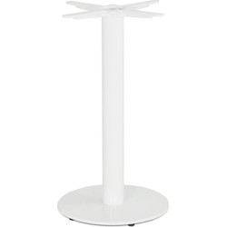 Alterego CORTADO Ronde tafelpoot - Wit