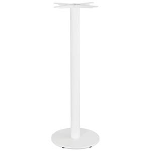 Alterego CORTADO Ronde tafelpoot - Wit