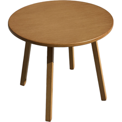 SenS-Line  Porto Sidetable ø58cm - Aluminium - Houtpatroon