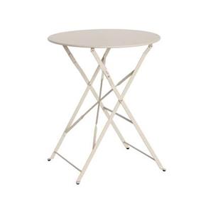 Sweeek  Inklapbare metalen bistro tuintafel Ø60cm, plaats voor 2