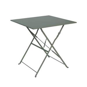 Sweeek  Inklapbare metalen bistrotafel 70 x 70cm, voor 2 personen
