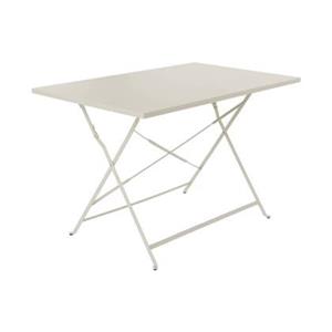 Sweeek  Inklapbare metalen bistrotafel 110 x 70cm, voor 4 personen