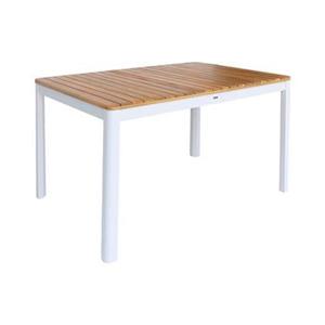 Sweeek  Acacia tuintafel met afgeronde hoeken, 6 plaatsen