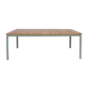 Sweeek  Tuintafel van acacia met ronde hoeken, voor 8 personen