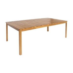 Sweeek  Tuintafel van acacia met ronde hoeken, voor 8 personen