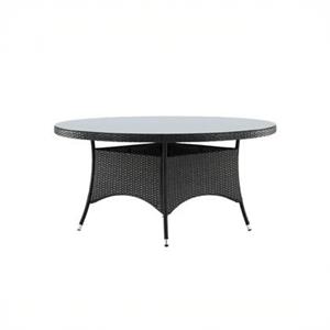 Fjôrd  Tuintafel Grijs Ø90cm - Wicker - Volta