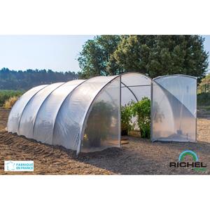 RICHEL Tunnelkas  Transparant Met 2 Deuren 450x600x225cm 27m²