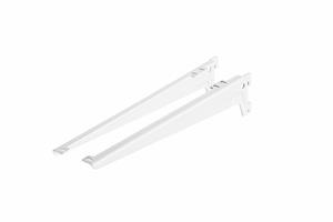 Dulimex Hoeksteun 180mm wit gelakt