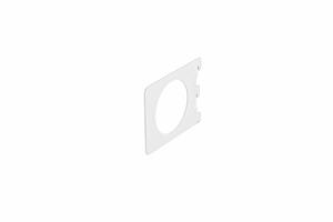 Dulimex Boekensteun recht 142x118mm wit gelakt