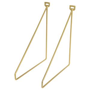 Duraline Plankdrager Dun Ongepolijst Messing 5mm 24x26,5cm