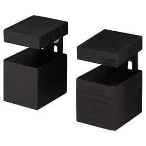 Duraline Plankdrager Clp Cub S2 Beuk Zwart Fsc 6,3x4x4cm