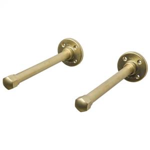 Duraline Plankdrager Pipe S/2 Geplateerd Messing 22,5cm