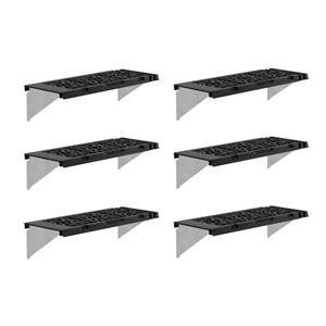 Canopia Palram |  - Tuinkas Plank Signature - Grijs - 6 Stuks