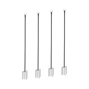 Wiesenfield Herdershaak - roestvrij staal - 2,60 m totale lengte - modulair - 4 stuks