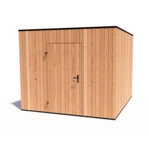 Tuinvoordeel tuinhuis Kubix Douglas 300 x 300 cm