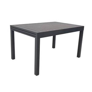 Sweeek  Uitschuifbare tuintafel van aluminium, 8 plaatsen