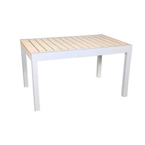 Sweeek  Uitschuifbare tuintafel van aluminium, 8 plaatsen