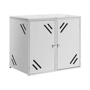 Uniprodo Vuilnisbak - 2 x 240 l - ventilatieopeningen