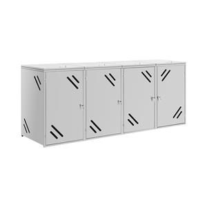 Uniprodo Vuilnisbak - 4 x 240 l - ventilatieopeningen