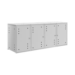 Uniprodo Vuilnisbak - 4 x 240 l - luchtgaten