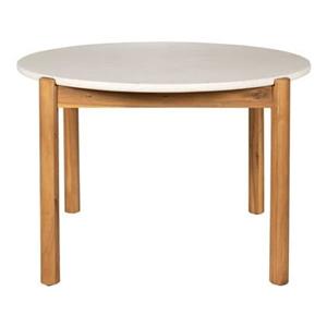 House Nordic  Tuintafel Acacia|Wit - 120x120x76cm - Terracina
