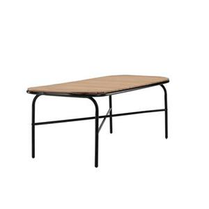 Fjôrd  Tuintafel Zwart 200cm - Acaciahout - Holmbeck