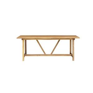 Tikamoon  Alba - Tuintafel in massief acacia voor 6 personen.