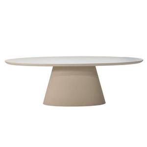 Giga Meubel  Tuintafel Rechthoek 240cm - Beige Eco Composiet - Cleo