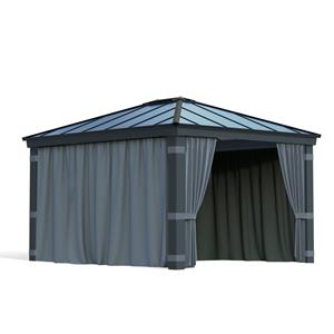 Canopia Palram- Gordijnset Voor Tuinpaviljoen Dallas 4300 (4st) 430x360cm