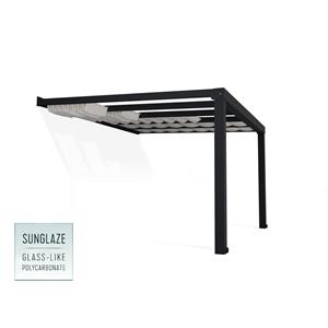 Canopia Palram- Zonnescherm Voor Terrasoverkapping Stockholm Wit 340x740cm