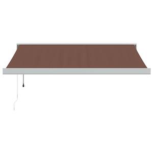 vidaXL Luifel automatisch uittrekbaar 300x250 cm bruin
