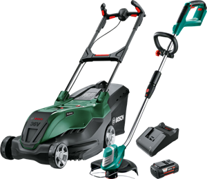 Bosch AdvancedRotak 36V-40-650 + AdvancedGrassCut 36 Li incl. 4,0 Ah accu (1x)