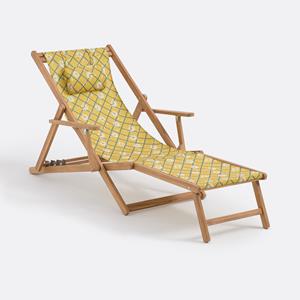 LA REDOUTE INTERIEURS Longchair in geoliede acacia Marguerite